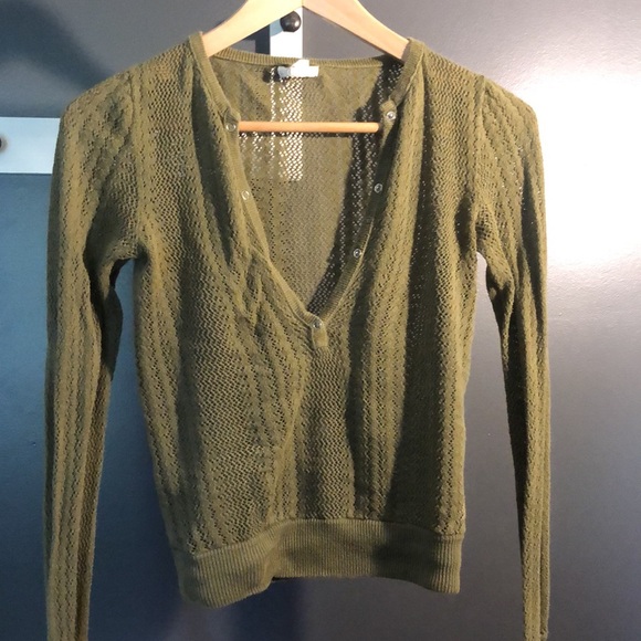 American eagle long sleeve knitted shirt - Picture 4 of 5